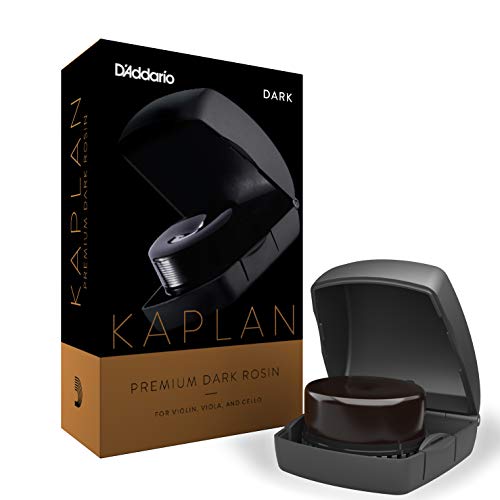 D'Addario Kaplan Premium Rosin with Case, Dark - KRDD